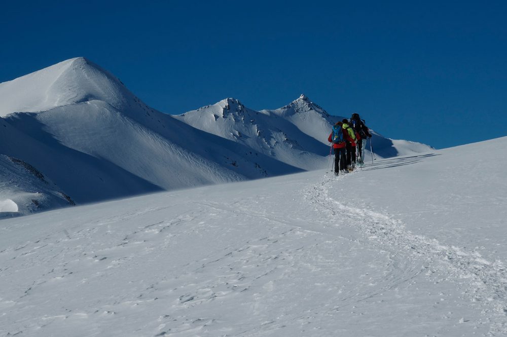 Sneeuwschoenen, Les Ecrins, nieuwjaar 2013