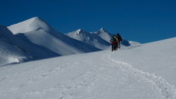 Sneeuwschoenen, Les Ecrins, nieuwjaar 2013