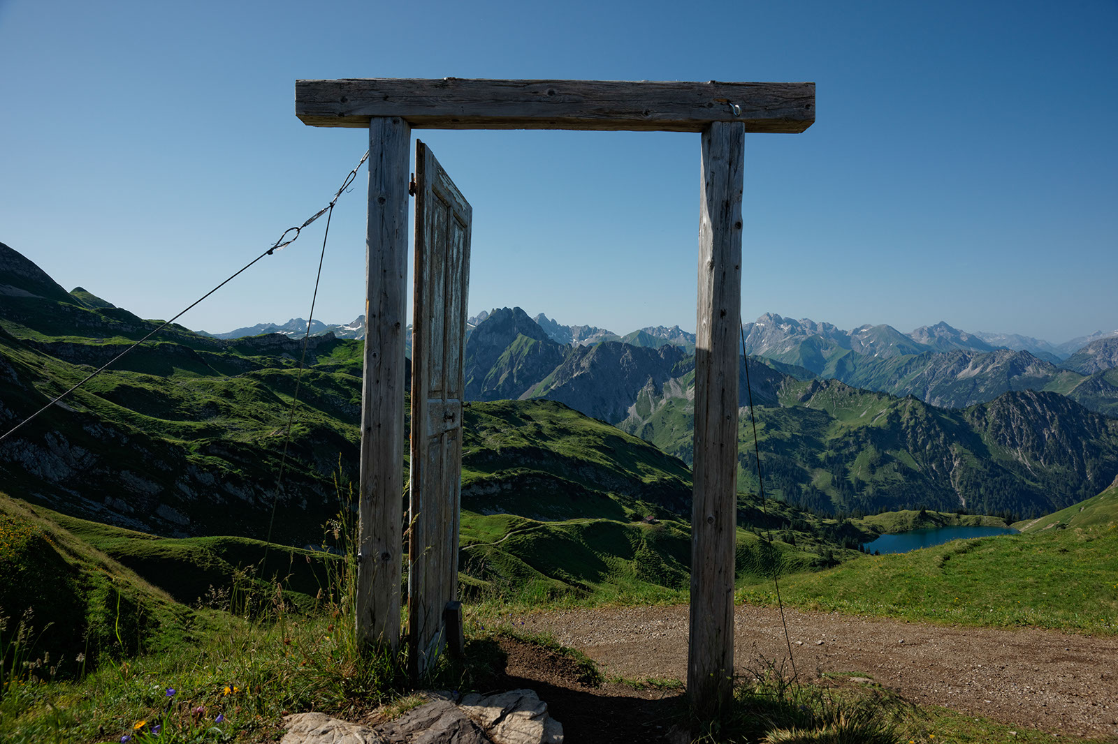 Allgäu en Kleinwalsertal, augustus 2013