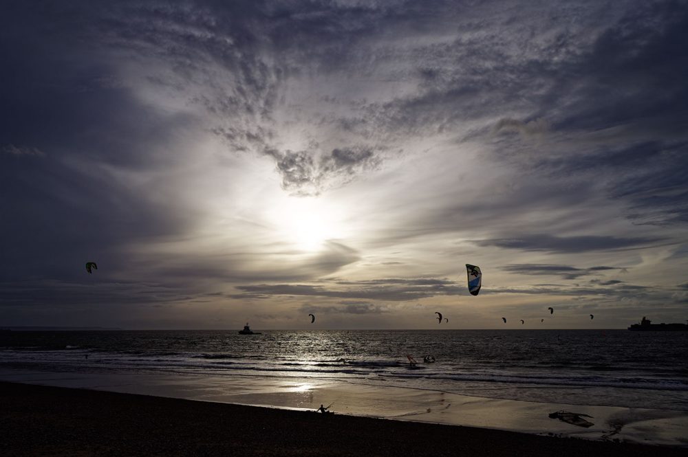 Kitesurfers, November 2014