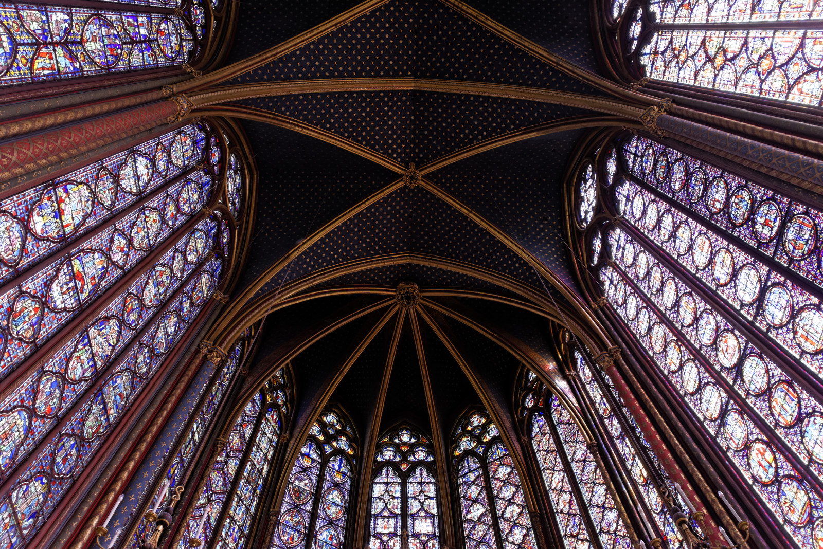 Sainte-Chapelle (Parijs), augustus 2016