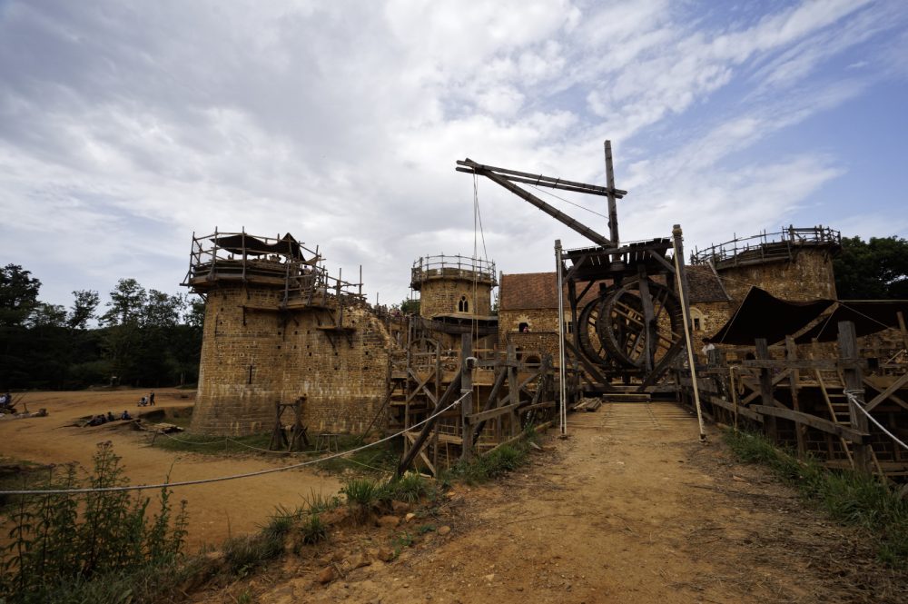 Guédelon, juli 2017